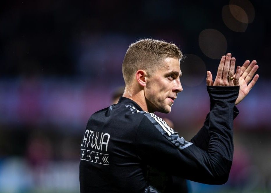 กองหน้าลัตเวีย: บางทีเราอาจตั้งรับเกือบตลอดเวลา แต่เราพยายามอย่างเต็มที่เพื่อคว้าชัยชนะในเกมสุดท้าย